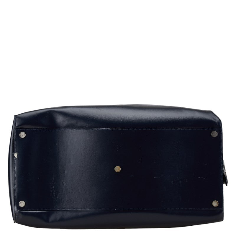 Dunhill Leather Boston Bag Black