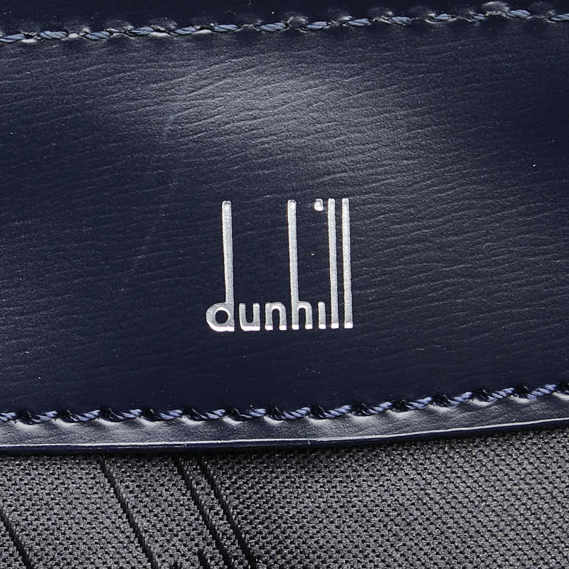 Dunhill Leather Boston Bag Black