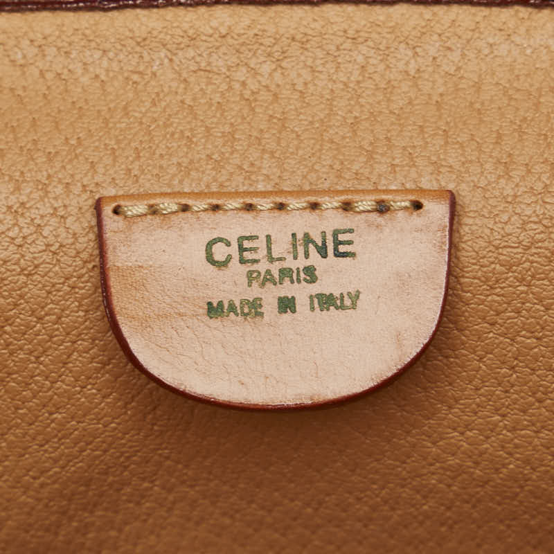 Celine Macadam PVC Leather Handbag