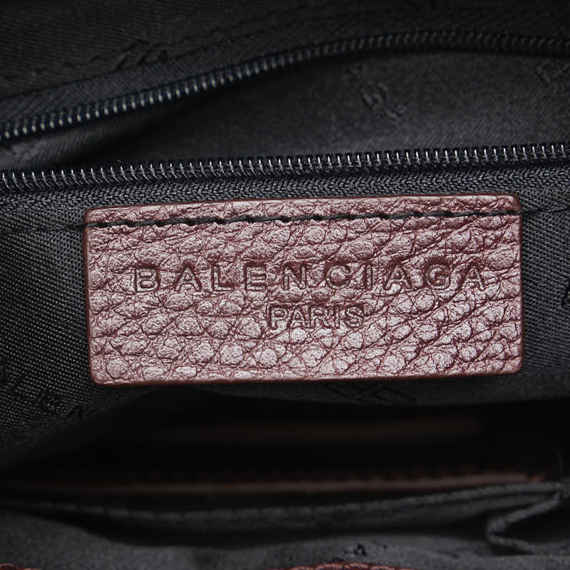 Balenciaga Canvas Leather One Shoulder Bag