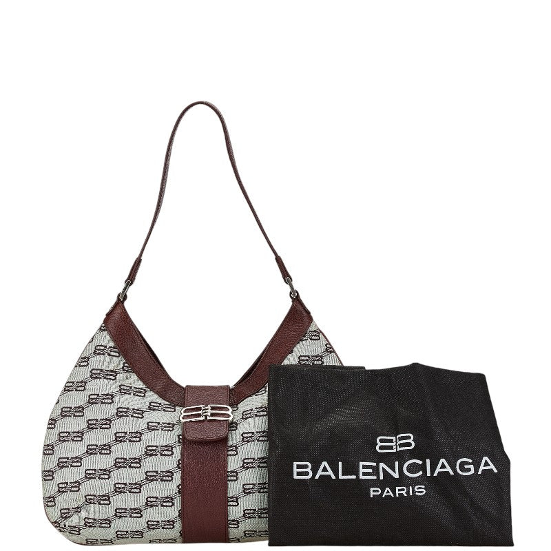 Balenciaga Canvas Leather One Shoulder Bag