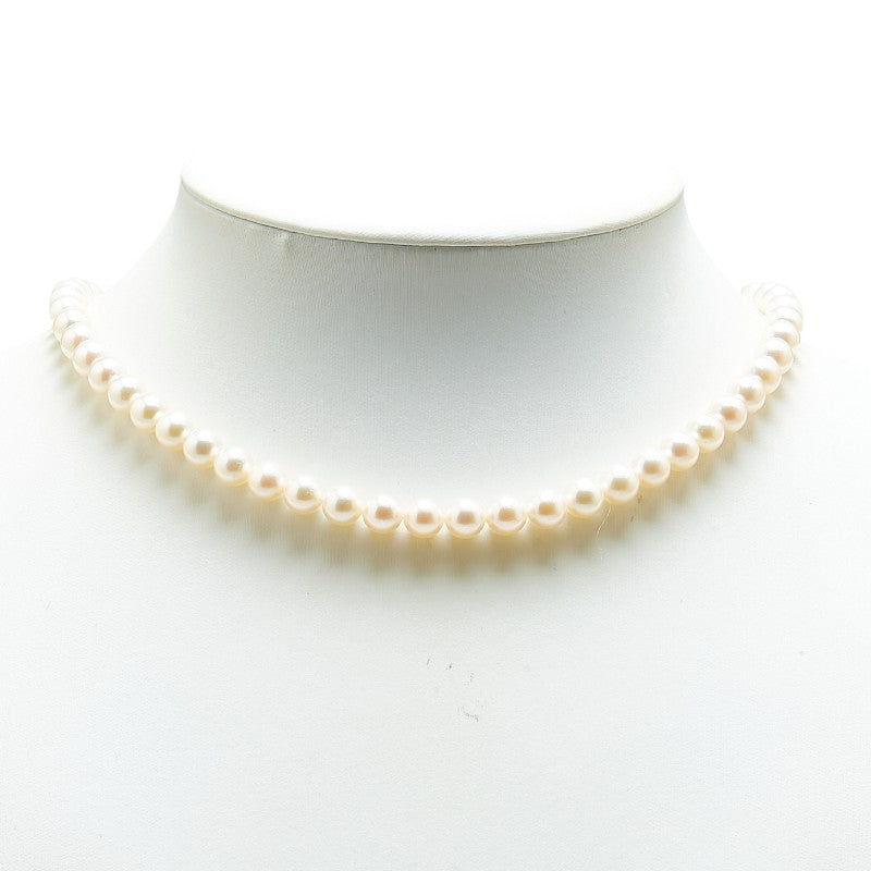 Sterling Silver Akoya Pearl Necklace