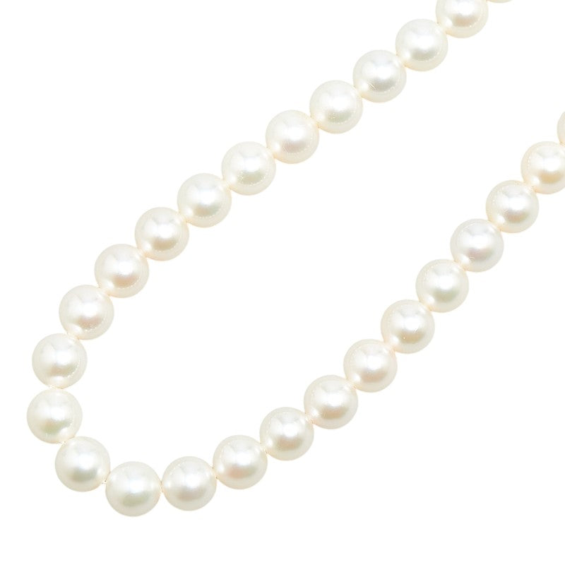 Sterling Silver Akoya Pearl Necklace