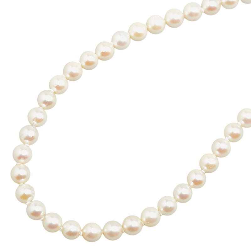 Sterling Silver Akoya Pearl Necklace