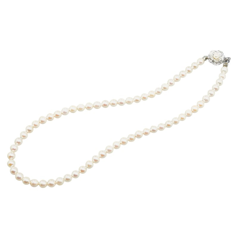 Sterling Silver Akoya Pearl Necklace