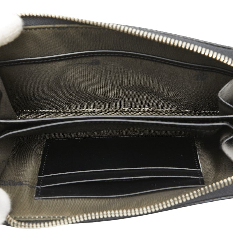 Longchamp Leather Clutch Wallet Bag