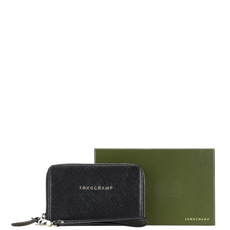 Longchamp Leather Clutch Wallet Bag