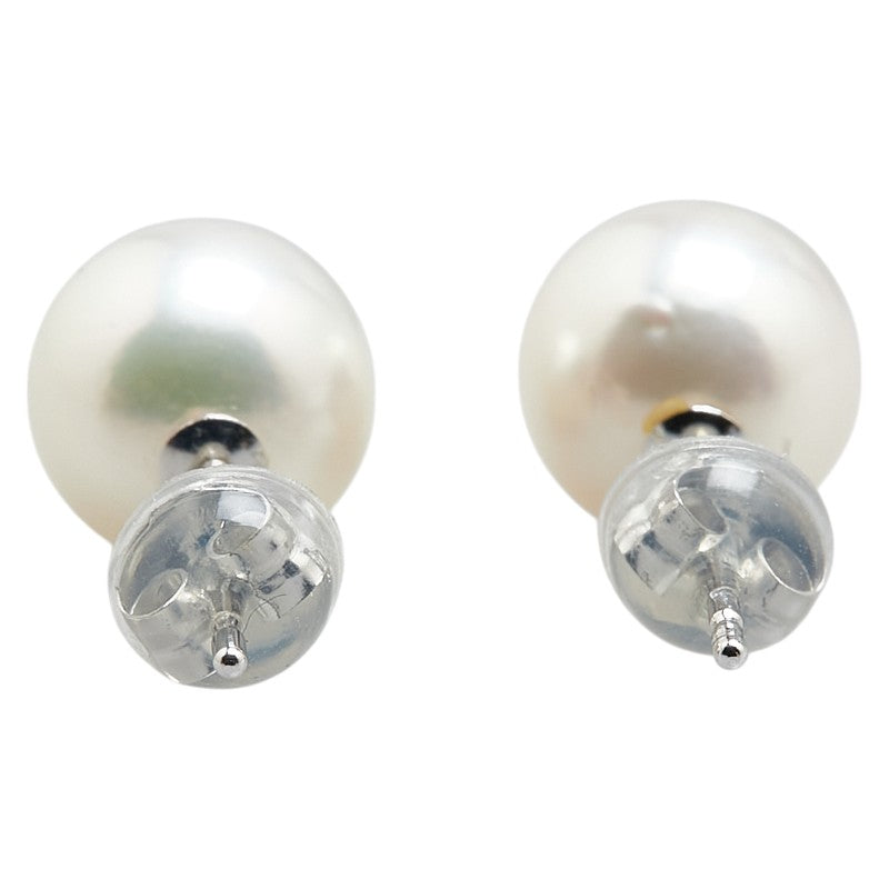 K14WG White Gold Akoya Pearl 8.5mm Earrings