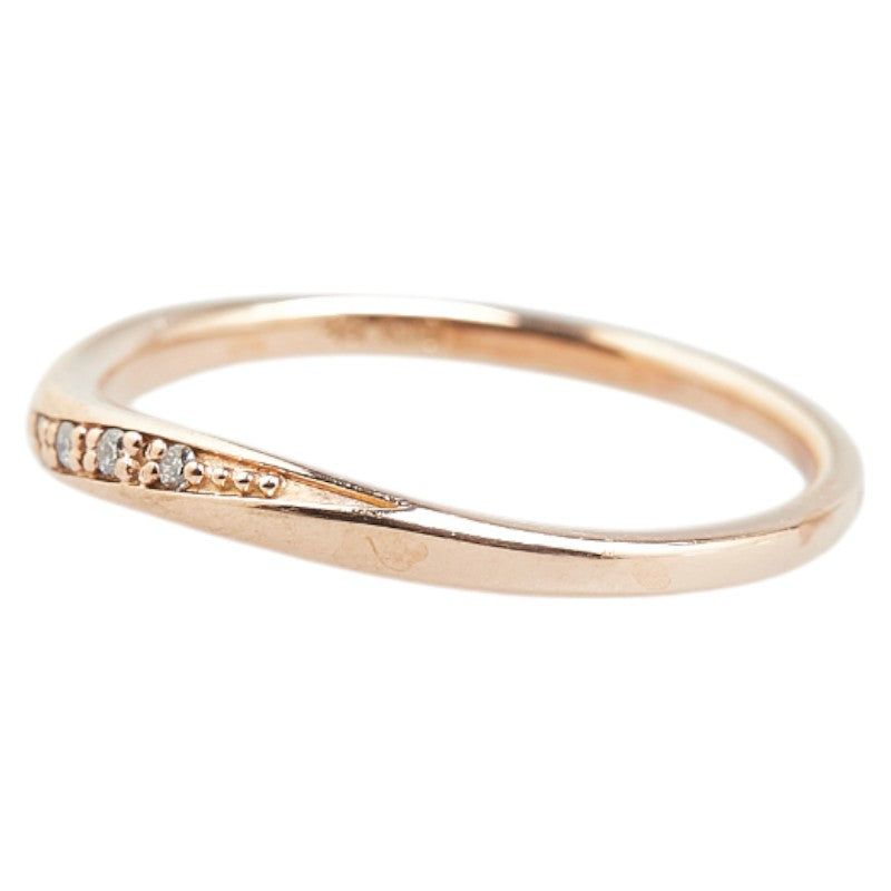 K10PG Pink Gold Diamond Ring