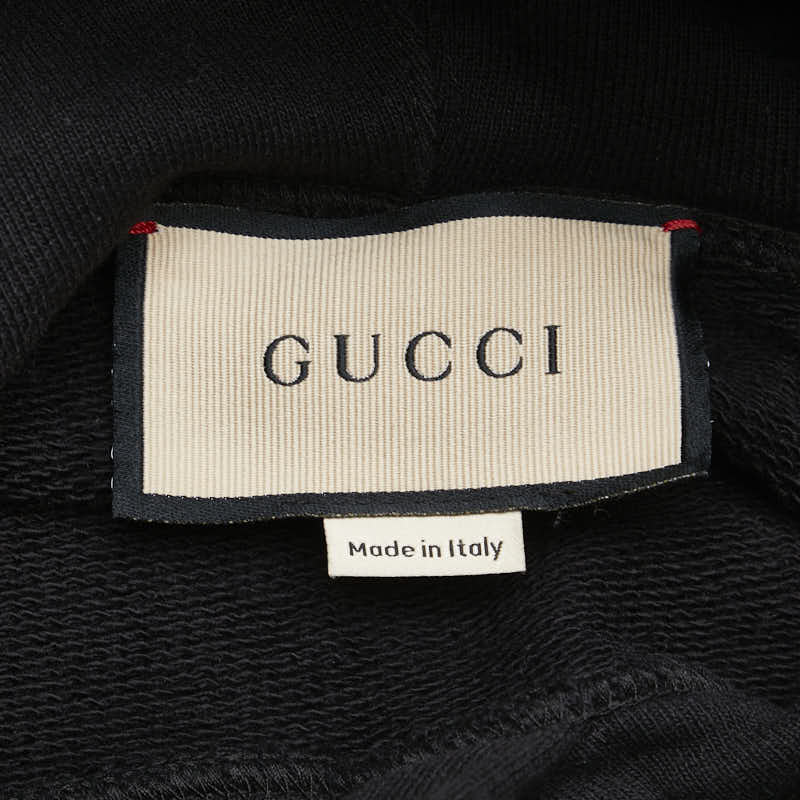 Gucci Cotton Print Pullover Hoodie M