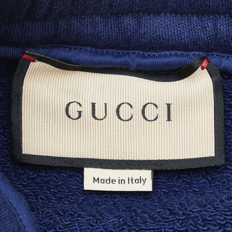 Gucci Logo Set Zip Hoodie Sweatpants Cotton XS