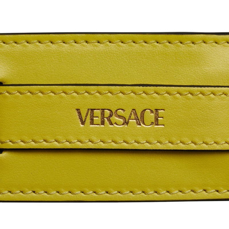 Versace Canvas Leather Shoulder Strap