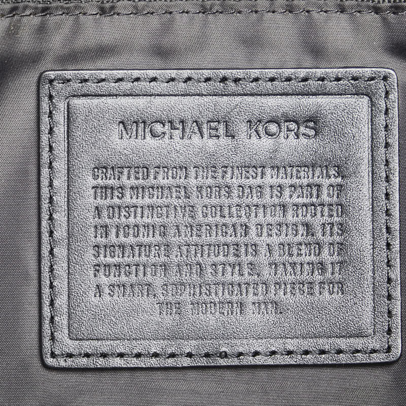 Michael Kors Nylon Leather Backpack