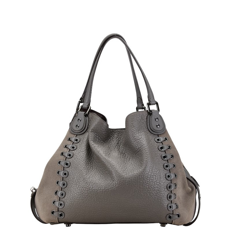 Coach Edie Leather Tote Handbag 21349