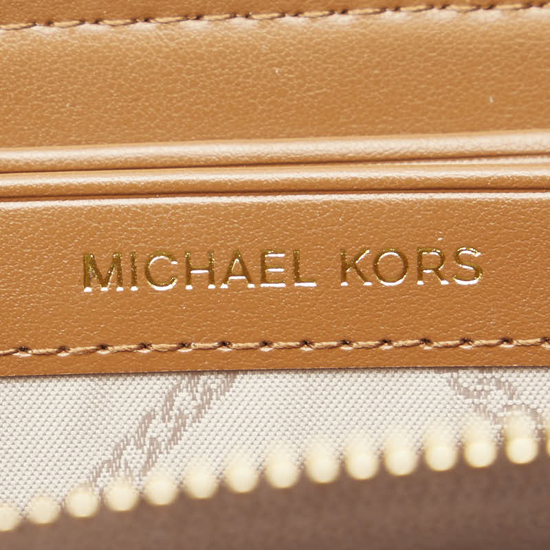 Michael Kors PVC Leather Zip Wallet