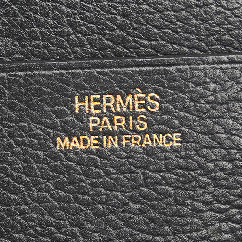 Hermes Evergrain Copernicus Bifold Wallet Black