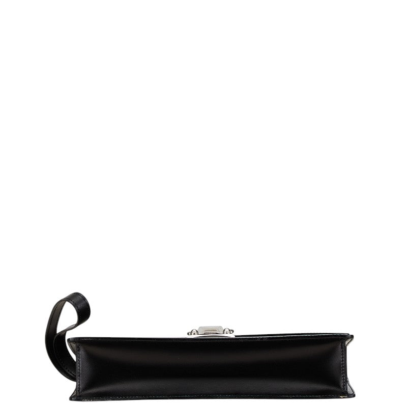 Cartier Pasha Leather Clutch Bag Black