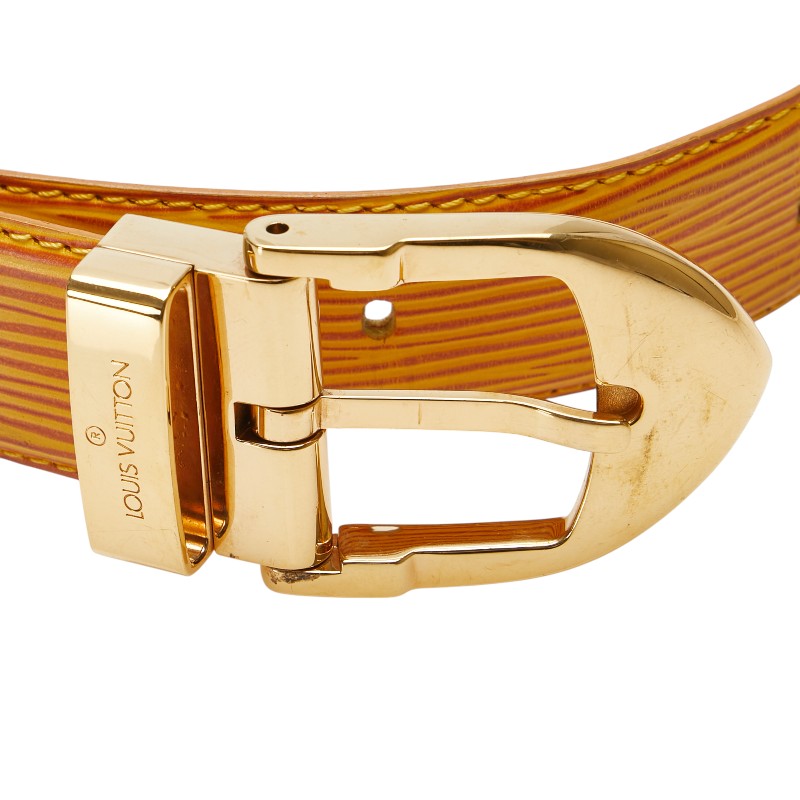 Louis Vuitton Leather Belt R10051