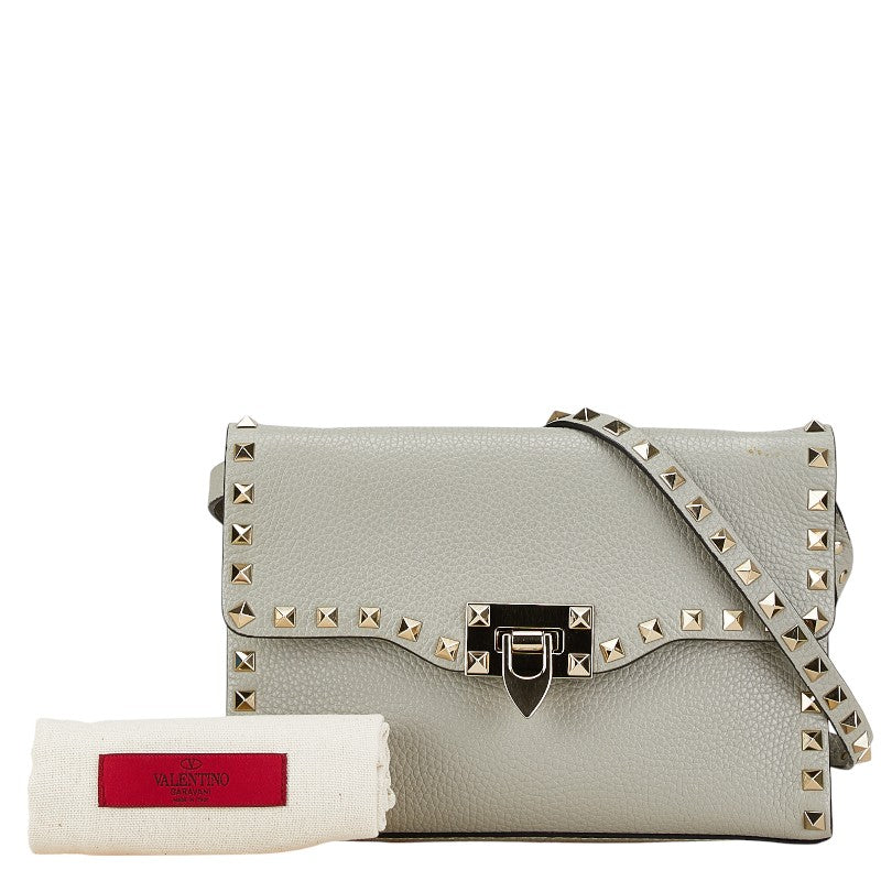 Valentino Rockstud Leather Shoulder Bag