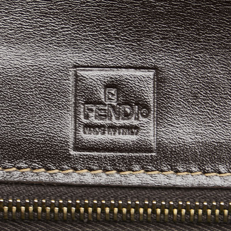 Fendi Zucca Canvas Leather Bifold Wallet