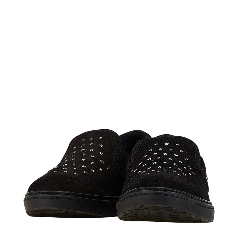 Jimmy Choo Star Studded Suede Slip-On Sneakers