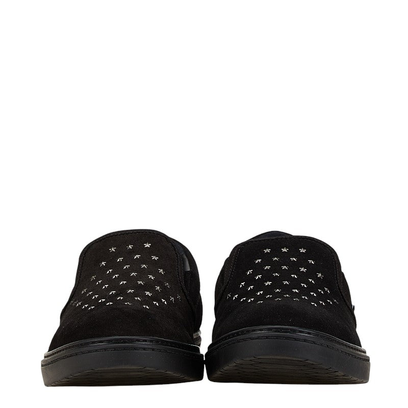 Jimmy Choo Star Studded Suede Slip-On Sneakers