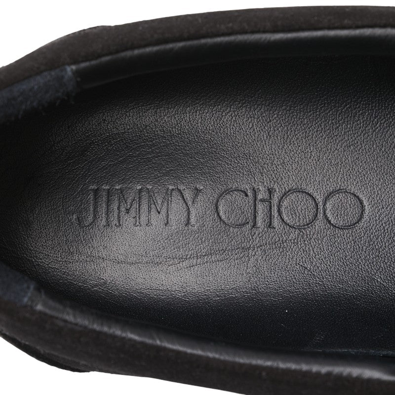 Jimmy Choo Star Studded Suede Slip-On Sneakers