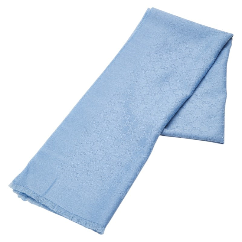 Gucci GG Stole Light Blue Scarf