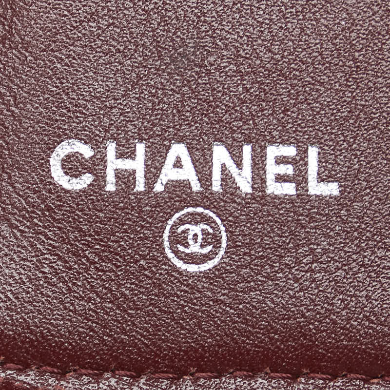 Chanel Caviar Skin Matelasse Bifold Wallet