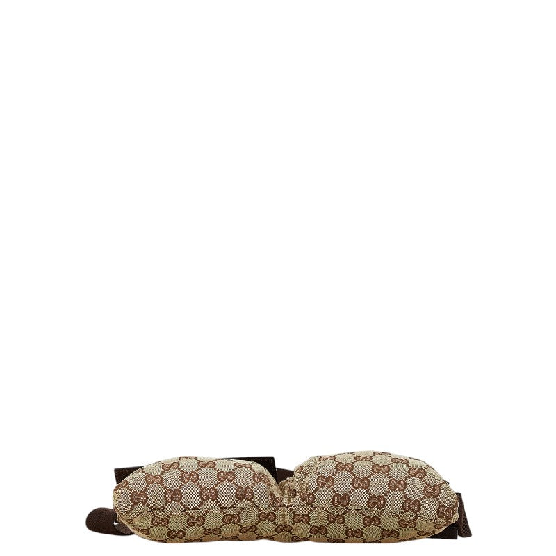 Gucci Canvas Leather Waist Bag 28566