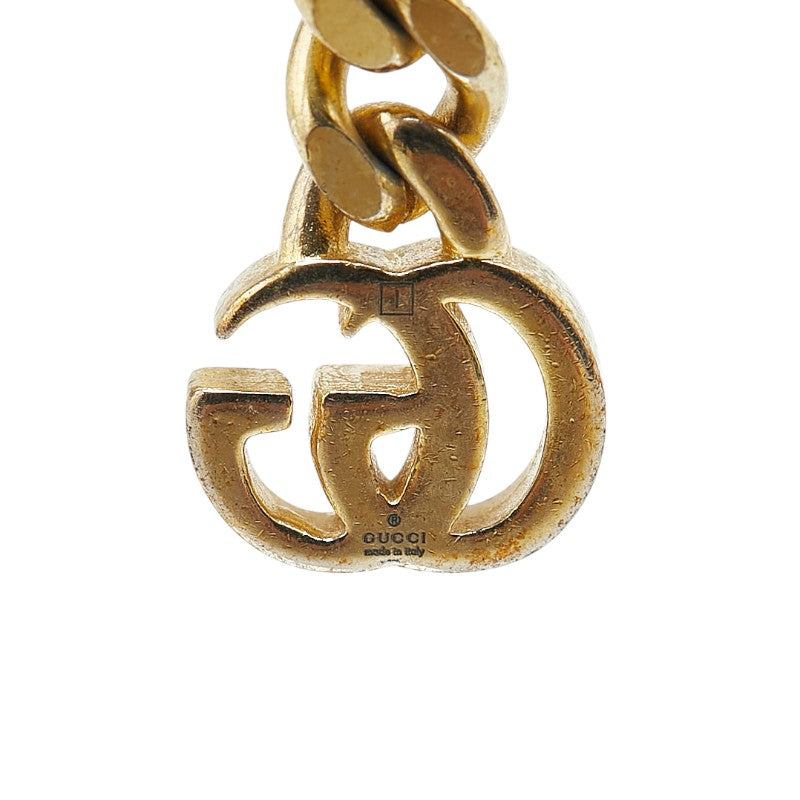 Gucci Logo Gold Plated Earrings