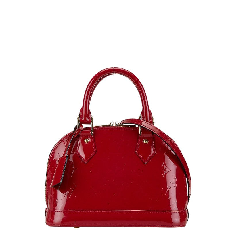 Louis Vuitton Alma BB Patent Leather Handbag