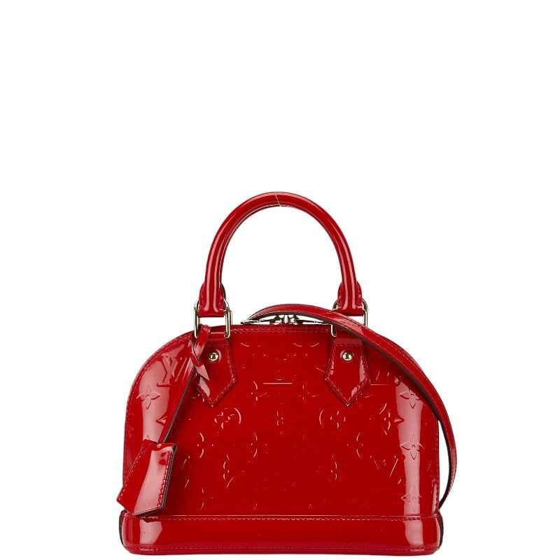 Louis Vuitton Alma BB Patent Leather Handbag