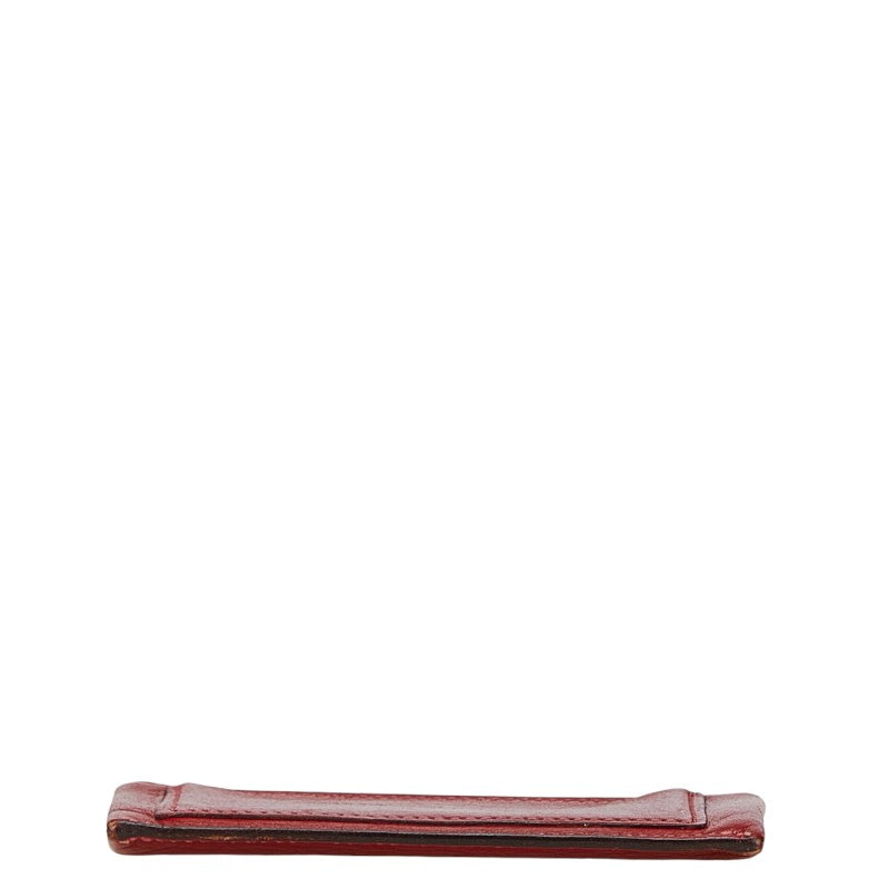 Hermes Clarisse PM Coin Case Red Leather