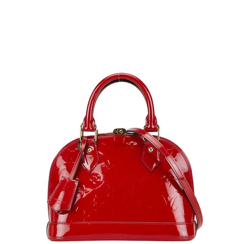 Louis Vuitton Alma BB Patent Leather Handbag