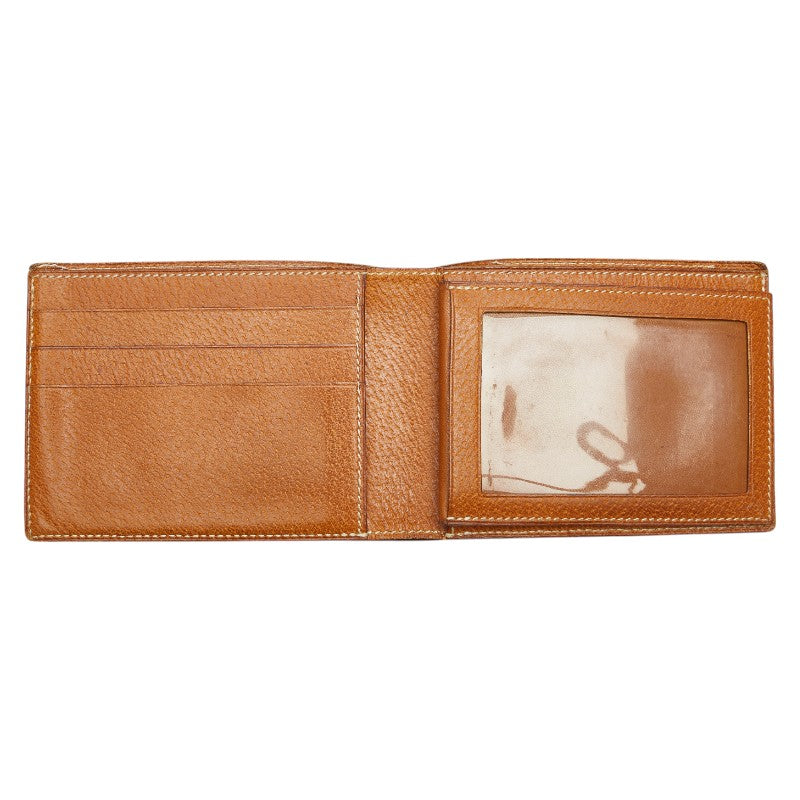 Hermes Vintage Copernicus Leather Card Case Wallet