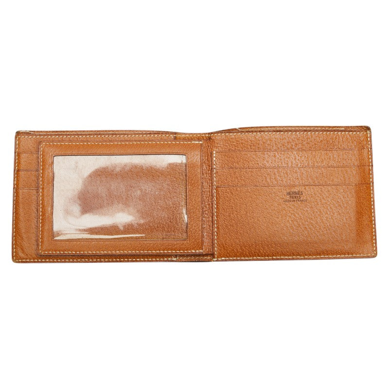 Hermes Vintage Copernicus Leather Card Case Wallet