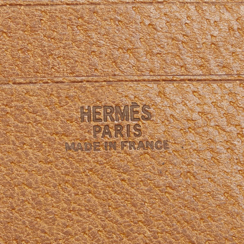 Hermes Vintage Copernicus Leather Card Case Wallet