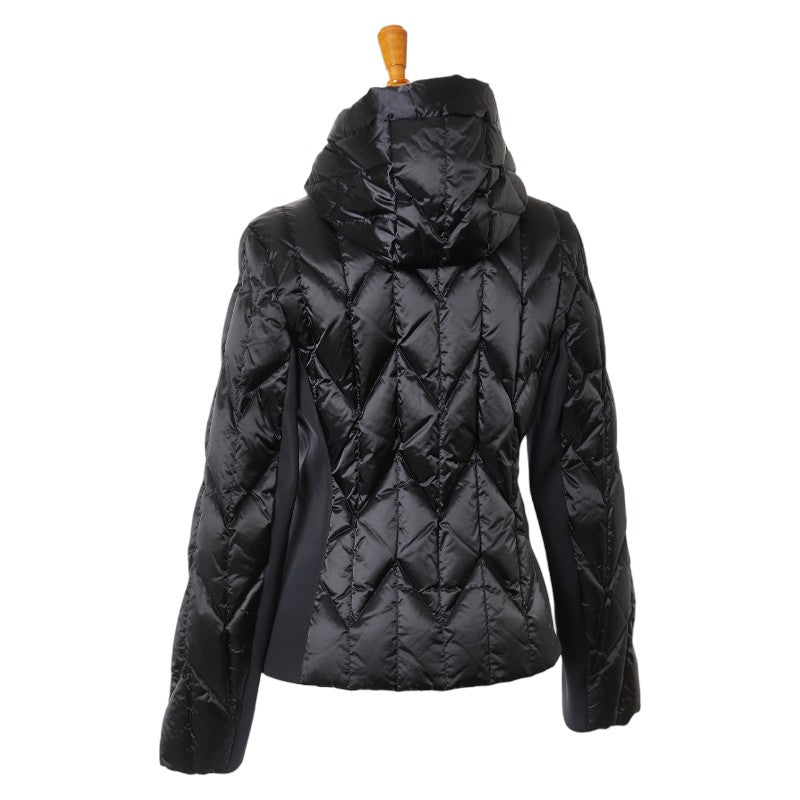 Prada Triangle Logo Down Jacket Black