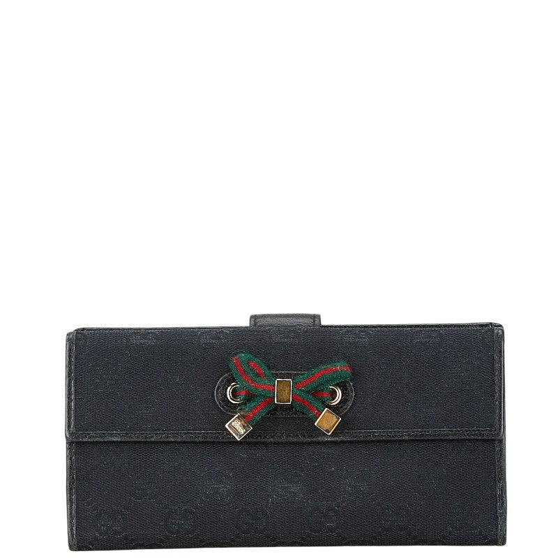 Gucci GG Canvas Princy Long Wallet 167464