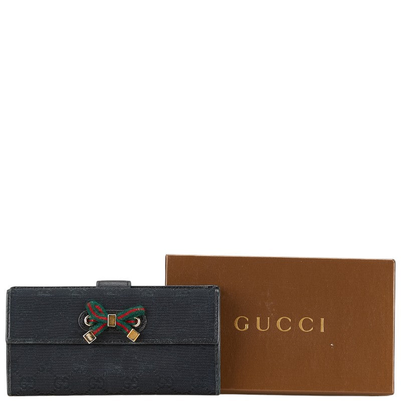 Gucci GG Canvas Princy Long Wallet 167464