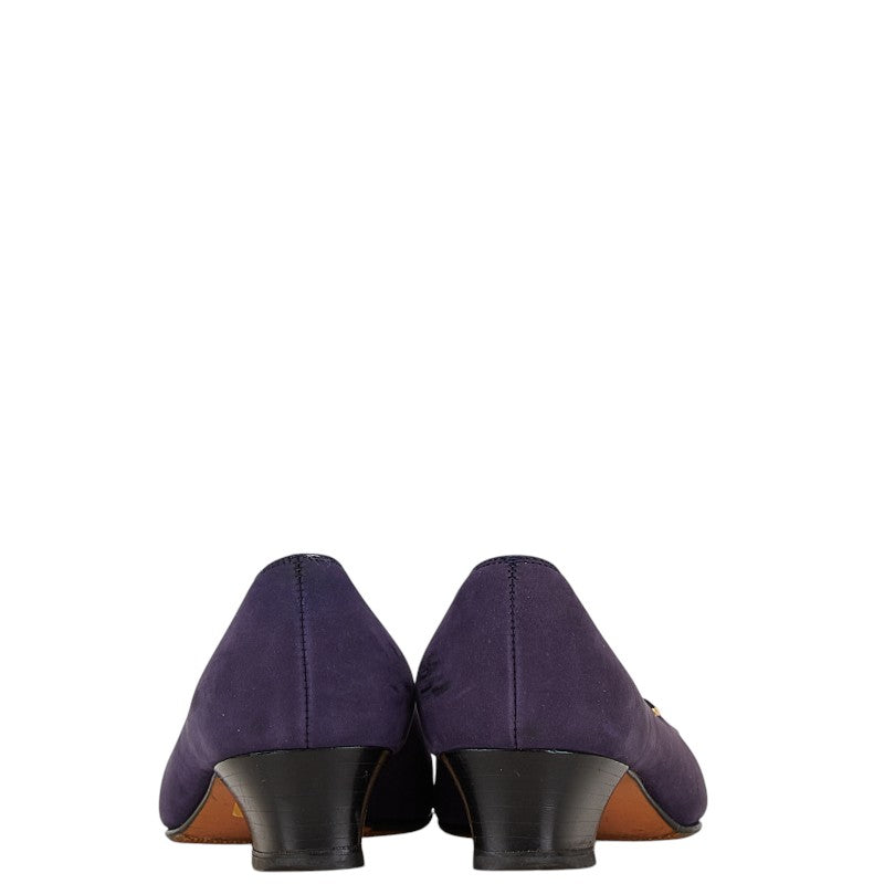 Salvatore Ferragamo Vara Ribbon Nubuck Pumps