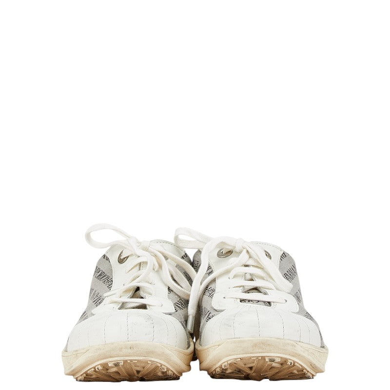 Armani Canvas Leather Sneakers Women