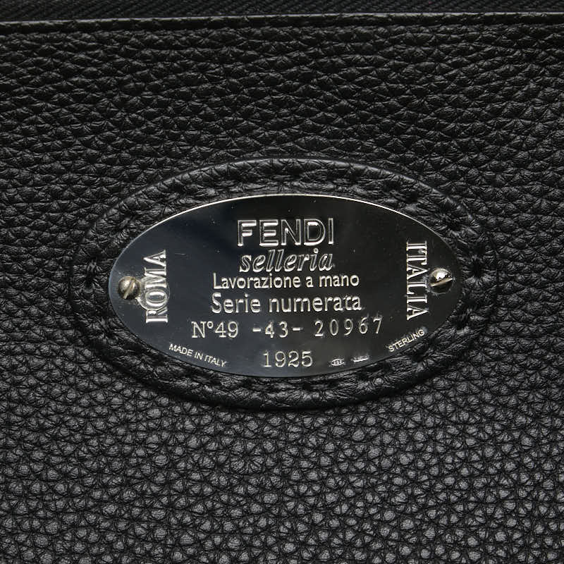 Fendi Leather Peekaboo Monster Business Bag 7VA354