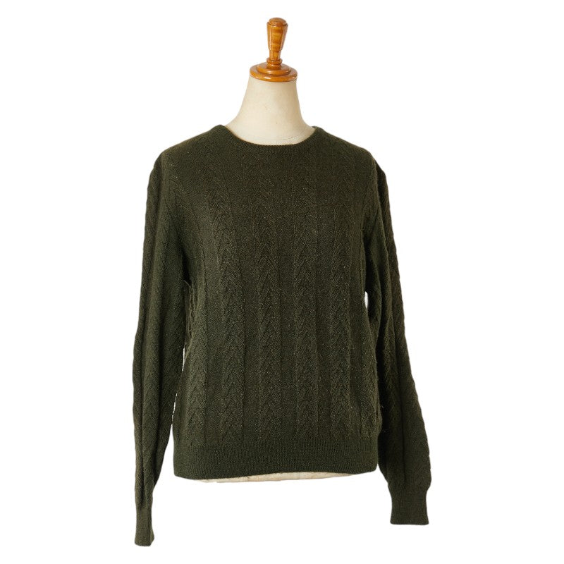 Dior Wool Acrylic Knit Sweater M Khaki