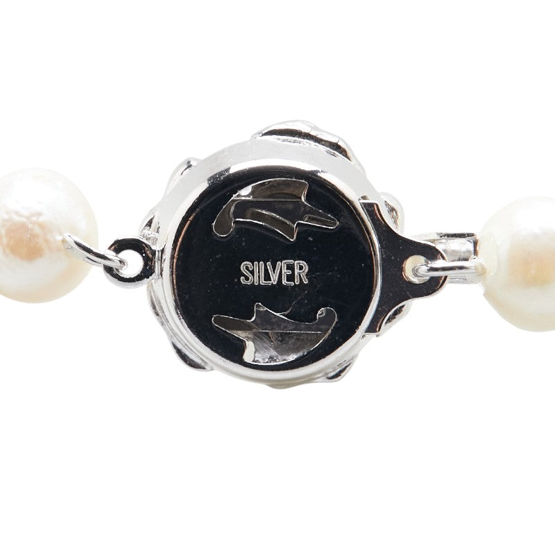 SV925 Silver Pearl Necklace