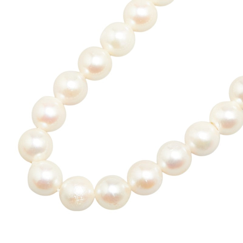 SV925 Silver Pearl Necklace