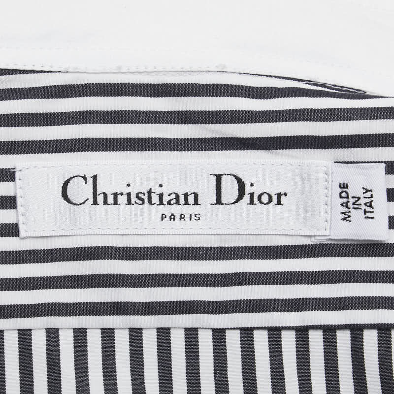 Dior Sleeveless Stripe Bee Shirt Cotton