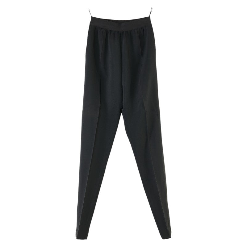 Celine Tapered Pants Black Rayon Acetate