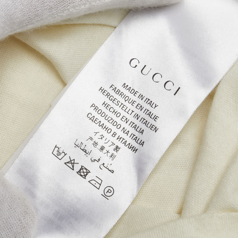 Gucci Cotton T-Shirt White L Men